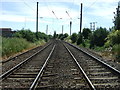 Railway towards Royston and London