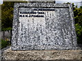 Albaston (Calstock) War Memorial - Korean panel