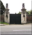 Grade I listed Flowerpot Gate entrance to Hampton Court Palace