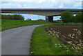 SE8307 : M180 motorway bridge crossing the River Trent by Mat Fascione