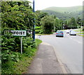 Northern boundary of Llanfoist