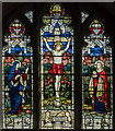 TF3070 : East window, All Saints' church, Greetham by Julian P Guffogg