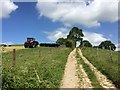 ST7166 : Making Hay by the Cotswold Way by don cload