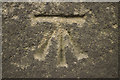 Cut Bench Mark, Beeston Road Cemetery Wall