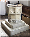 All Souls, St Margarets on Thames - Font