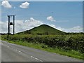 On Freebrough Road looking to Freebrough Hill