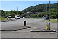 Pedestrian refuge, Sterling Drive, Llantrisant