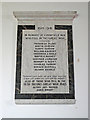 TM1457 : Crowfield War Memorial by Adrian S Pye