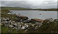 NB2918 : Dam, Loch na Craoibhe, Isle of Lewis by Claire Pegrum