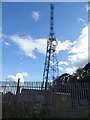 Communication tower on Irthlinghborough Road