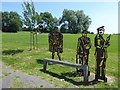 Figures in Central Park, Harold Hill