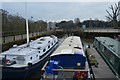 Narrowboats, Brentford Basin