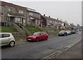 Cars and houses, Newman Road, Trevethin