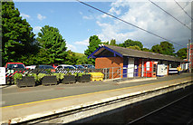 NU2311 : Alnmouth railway station by Thomas Nugent