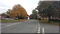 Fladbury village sign on Mill Bank