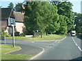 Whitegte Lane at entrance to Vale Royal Abbey