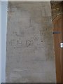 Wymondham Abbey: graffiti