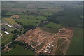 Development site opposite Towcester Racecourse: aerial 2017