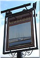 The Newbridge pub name sign, Trowbridge, Cardiff 