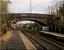 SO8963 : Acre Lane railway bridge, Droitwich  Spa by Jaggery