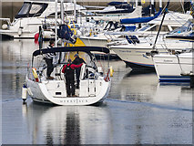 J5082 : Yacht 'Merry Jack' at Bangor by Rossographer