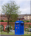 London Road police box near Glasgow Cross