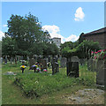 In Cherry Hinton churchyard