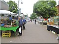 Gosport, market stalls