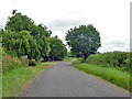 Barn Lane past Stoneyford Barn