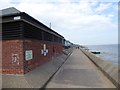 Toilet block on sea wall, Frinton-on-Sea