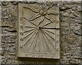 Lechlade: Sundial on building next to St. Lawrence