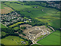 Site of Merchiston Hospital from the air