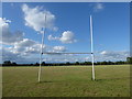 Rugby pitch next to Sheep Walk