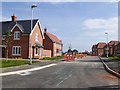 Construction site for new houses, Weeley