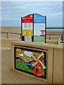 NZ6025 : Seaside "postcard" on the sea front at Redcar by Oliver Dixon