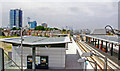 TQ4380 : King George V station, DLR westward 2006 by Ben Brooksbank