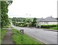 The A25 descending down into Annsborough