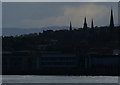 Dundee church spires viewed from the Tay Road Bridge