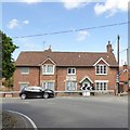 House with a warning sign, Potterne