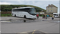 SY4690 : Peyton Executive coach, West Bay by Jaggery
