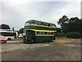 City of Exeter bus TFJ 808 at Kidderminster station