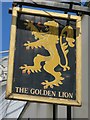 The Golden Lion sign