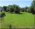 Public footpath through a Llantrisant  field