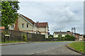 New housing on New Road, Chevington