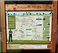 Information board at Pitcairn Outdoor Centre, Glenrothes