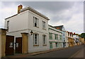 Houses on the north side of the east end of Holywell Street