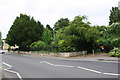 Boundary wall of Holy Cross Church, St Cross Road