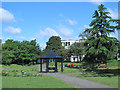 The pergola in Stoneydown Park