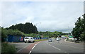 Falmouth A39 Approaching Island With B3292 For Penryn