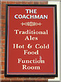 Sign on the Coachman public house, Bridlington